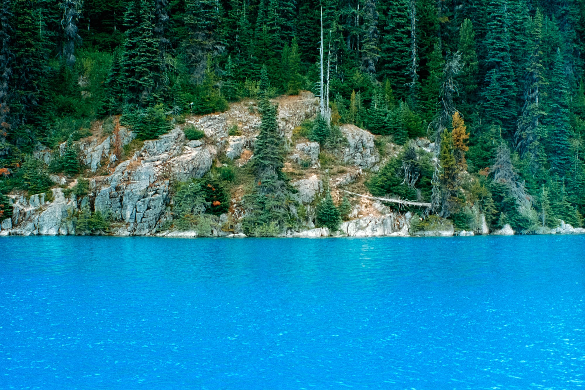 Blue water at Garibaldi Lake